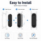 xDfind 12mm Hollow PC Half Coverage Watch Frame Protective Case, For Google Fitbit Air
