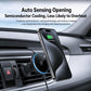 Car magnetic wireless charging holder with vent clip and cooling-style charging pad