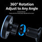 360-degree rotating car air vent magnetic phone charger with adjustable ball joint