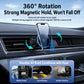 Universal car magnetic phone holder with strong hold charging pad and 360 rotation