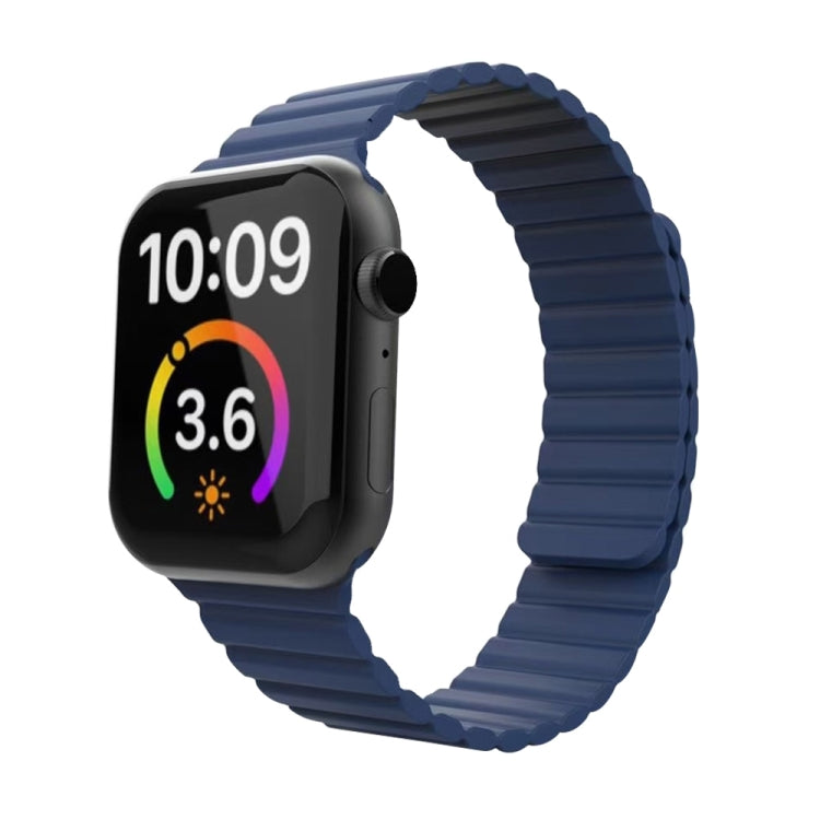 Magnetic Loop Watchband For Apple Watch Series 6 & SE & 5 & 4 40mm / 3 & 2 & 1 38mm, For Apple Watch Series 7 41mm / 6 & SE & 5 & 4 40mm / 3 & 2 & 1 38mm, For Apple Watch Series 8&7 41mm / SE 2&6&SE&5&4 40mm / 3&2&1 38mm