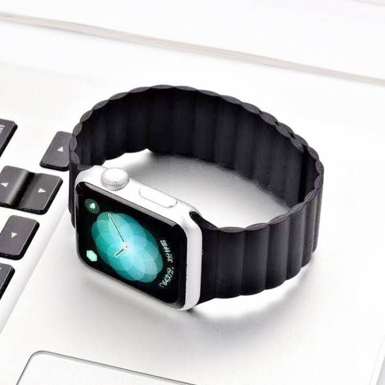 Magnetic Loop Watchband For Apple Watch Series 6 & SE & 5 & 4 40mm / 3 & 2 & 1 38mm, For Apple Watch Series 7 41mm / 6 & SE & 5 & 4 40mm / 3 & 2 & 1 38mm, For Apple Watch Series 8&7 41mm / SE 2&6&SE&5&4 40mm / 3&2&1 38mm