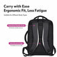 OUMANTU large waterproof laptop backpack with padded adjustable shoulder straps