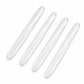 Set of four clear door edge guard strips, flexible transparent TPU protection