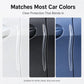 Clear door edge guard strips blend with car colors, low-profile transparent protectors