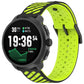 Twill Texture Breathable Silicone Watch Band, 20mm