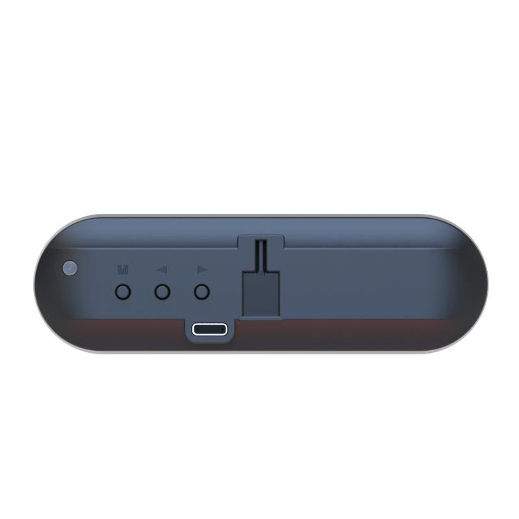 Car GPS HUD speedometer back panel with mounting clip and charging port