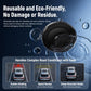 Self-adhesive wireless charging base with gel pad and rotating phone holder mount