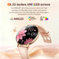 M201 1.32-inch Ultra-thin Curved Screen Women Smart Watch with Flashlight & IP68