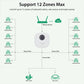 Wi-Fi smart sprinkler controller wiring diagram for up to 12 solenoid valves
