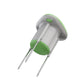 Smart solar soil sensor with green top ring, gray canister, three metal pins