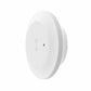 Round white WiFi human presence sensor shown from the side with small status dot