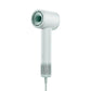 Xiaomi Mijia high-speed hair dryer in green, with rear vent and nozzle head