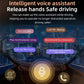 Car smart box adapter with voice-assistant interface for Android Auto and CarPlay