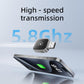Wireless adapter with compact antenna and module, high-speed 5.8GHz