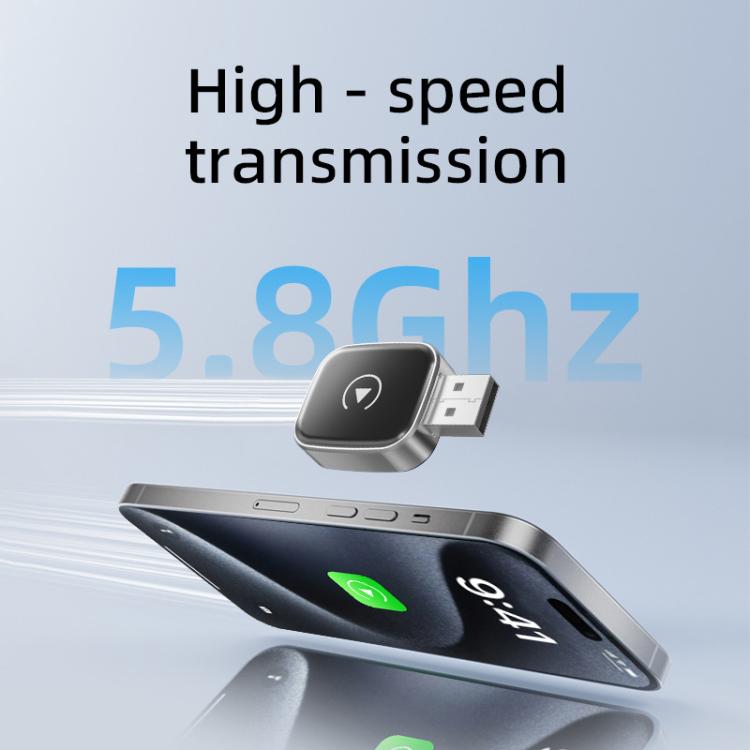 Wireless adapter with compact antenna and module, high-speed 5.8GHz