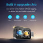 Car wireless adapter with internal chip view and glowing blue-green LED