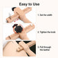 Adjustable leather strap cutter with wooden handle and width-setting knob