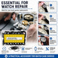 Waterproof O-ring kit in a clear case with black rubber sealing rings
