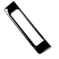 Mazda CX-50 headlight switch panel sticker, diagonal view of black bezel and clear rectangle
