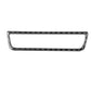 Carbon fiber parking sensor switch panel trim, rectangular black frame