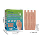 U-shaped felt anti-abrasion pads, stacked in multiple layers