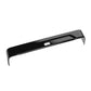 Toyota RAV4 armrest box trim strip in glossy black, curved edge with center slot
