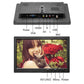 Reversing camera display rear I/O panel with VGA, HDMI, AV, USB, and BNC ports
