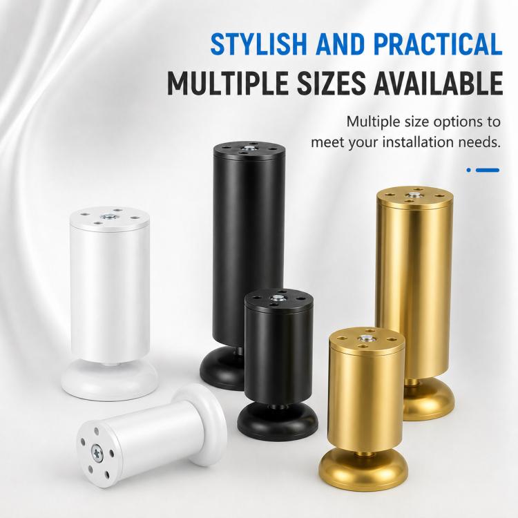 Stainless Steel B-Shaped Furniture Support Legs for Sofas and Coffee Tables, 6cm, 8cm, 10cm, 12cm, 15cm, 18cm, 20cm, 25cm, 30cm