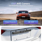 Rear backup camera bar with AHD lens and license plate mounting frame