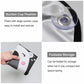 Suction-cup fixation points and foldable storage design for a car sunshade curtain