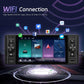 5-inch single din Android car stereo head unit with large touchscreen display and buttons