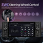 Single DIN 5-inch Android car stereo with steering-wheel control button layout