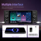 Single DIN 5-inch Android car stereo head unit with Type-C charging and data transfer