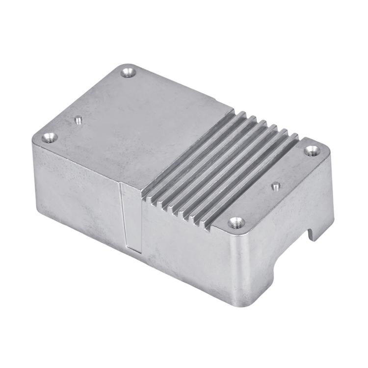 Motor controller aluminum heat sink case with screw holes