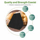 Black 3D printer cover shown on a printer, for dustproof and breathable protection