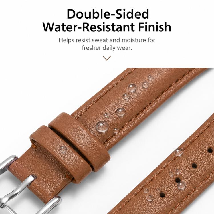 xDfind Slim Waist Vegan Leather Watch Band, For Galaxy Watch Ultra2 2026 / 2025 / 1 2024, For Galaxy Watch9 / 8 / 8 Classic