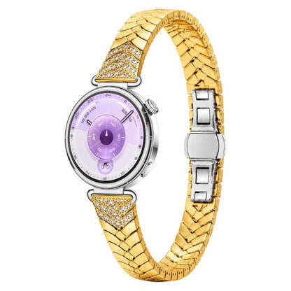 xDfind Double Folding Butterfly Clasp Metal Watch Band, For Huawei Watch GT 7 / 6 / 5 / 4 41mm