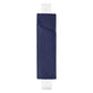 PU leather pen sleeve with two pen slots, dark blue