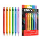 Set of bright rainbow acrylic fineliner gel pens with 0.7 mm tips, 6-pack