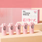 Pink cap-style pencil replacement sharpener, 5-pack in box