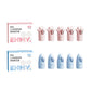 Pink and blue 5-pack cap-style pencil replacement sharpeners with boxes