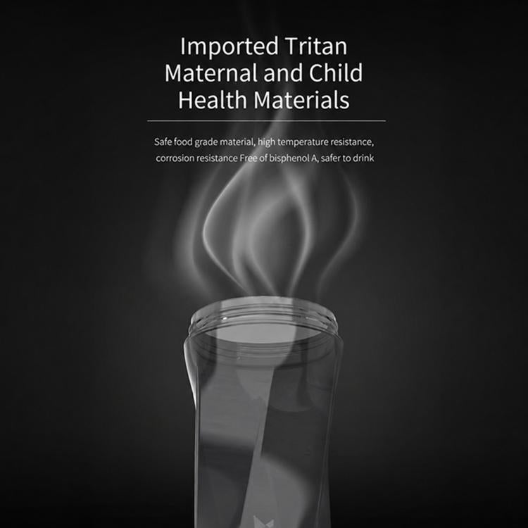Clear Tritan cup container for portable crushed ice juicer