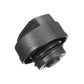 Fuel tank cap underside view with sealing rim