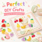 Assorted fruit resin buttons scattered with round 2-hole pieces for DIY crafts