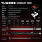Golf putter product info card showing black and white PGM TUG095 TUG095 heads