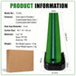 Green putting practice mat with black base and hole cup, shown with product box