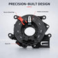 Clock spring spiral cable module with mounting loops and orange connector