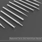 Assorted replacement polish drill pen tips with silver needles and pointed ends