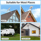 V3 adapter base for roof, wall, camping, or courtyard mounting